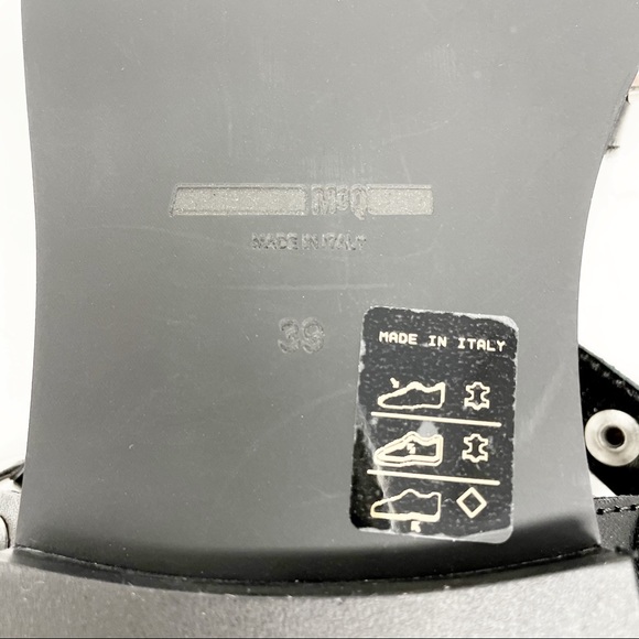 NWT Alexander McQueen McQ Studded Solenie Sandals - Picture 14 of 14